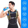 UTOBEST Flexible Drinking Bottle, Foldable Running Water Bottles, Soft Bottle