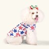 CuteBone 4th of July Dog Shirts 2-Pack Soft Pet Clothes