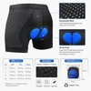 Men’s Padded Cycling Underwear for Bike Rides – Breathable 5D