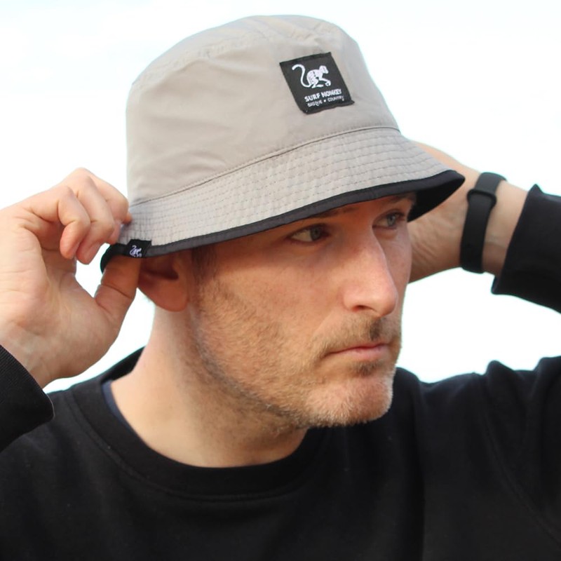 Surf Monkey Recycled Bucket Hat Adult Waterproof Fishing Hat One