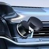 KFDDRN Magnetische Handy Autohalterung, Faltbarer 360° Verstellbare Elektrische Vakuum Magnet