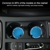 Universal Bling Crystal Rhinestone Cup Holder Coaster, 2 PCS Car
