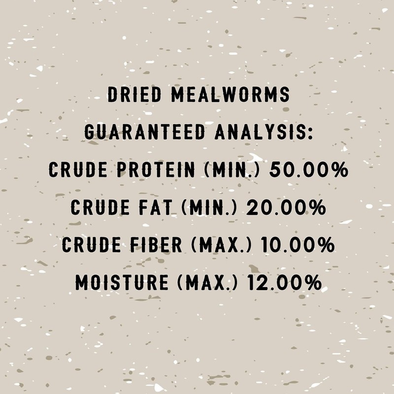 Buffalo Tools DMW5 5Lb Dried Mealworm