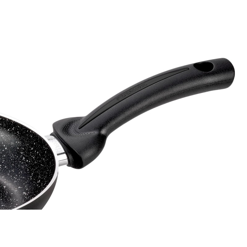 Pensofal Biostone Bratpfanne, hoch, Durchmesser 20 cm, Schwarz
