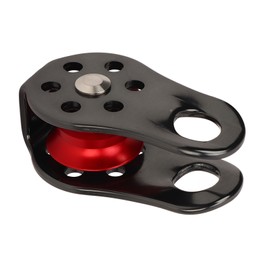 20kN Fixed Micro Pulley 7075 Aluminum Alloy Lightweight Micro Climbing Rescue Pulley for Rappelling High Altitude Work
