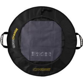 Cressi Quickchanging Mat - Comodo Tappetino Igienico per Piedi, Cambio Indumenti, Attività Acquatiche, Spogliatoi Piscina, Palestra e Spiaggia
