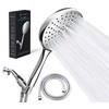 SparkPod High Pressure Handheld 6" Shower Head with 6ft Hose,