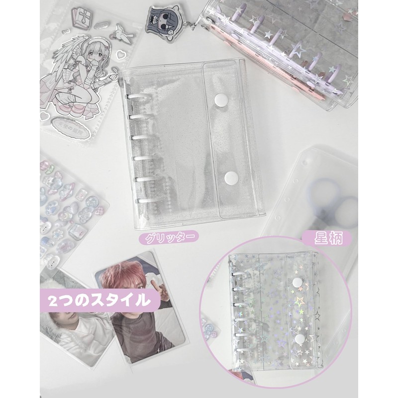A7 Sealing Book, 20 Refills, 10 Dedicated Backing Paper, 2