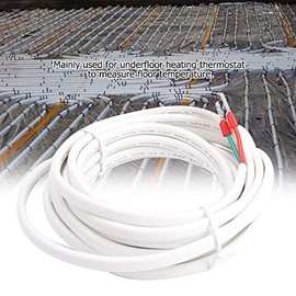FTVOGUE 3 Meters Underfloor Heating Probe Floor Temperature Sensor Probe Thermostat Cable Probe