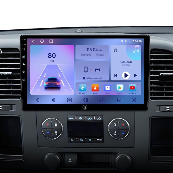 Touchscreen Car Stereo Radio Upgrade for Chevy Silverado 2007-2013 GMC