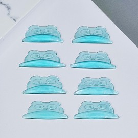 PERMANIA Eyelash Lifting Pads, Pack of 8 Lash Lift Shields, Eyelash Perm Pads, Stronger Adhesion, 4 Sizes, Reusable, for Eyelash Perm, Eyelash Lifting