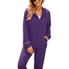 AUXDIO Jogging Suits for Womens 2 Piece Set Tracksuit Casual