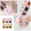 Yuemsh 6 Pieces Cats Paws Sponge Dishwasher Sponge Scouring Sponges
