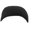 Half moon with natural filling black organic husk