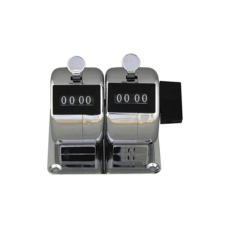 Counter, Hand Tally, 2 Gang, 4 Digits