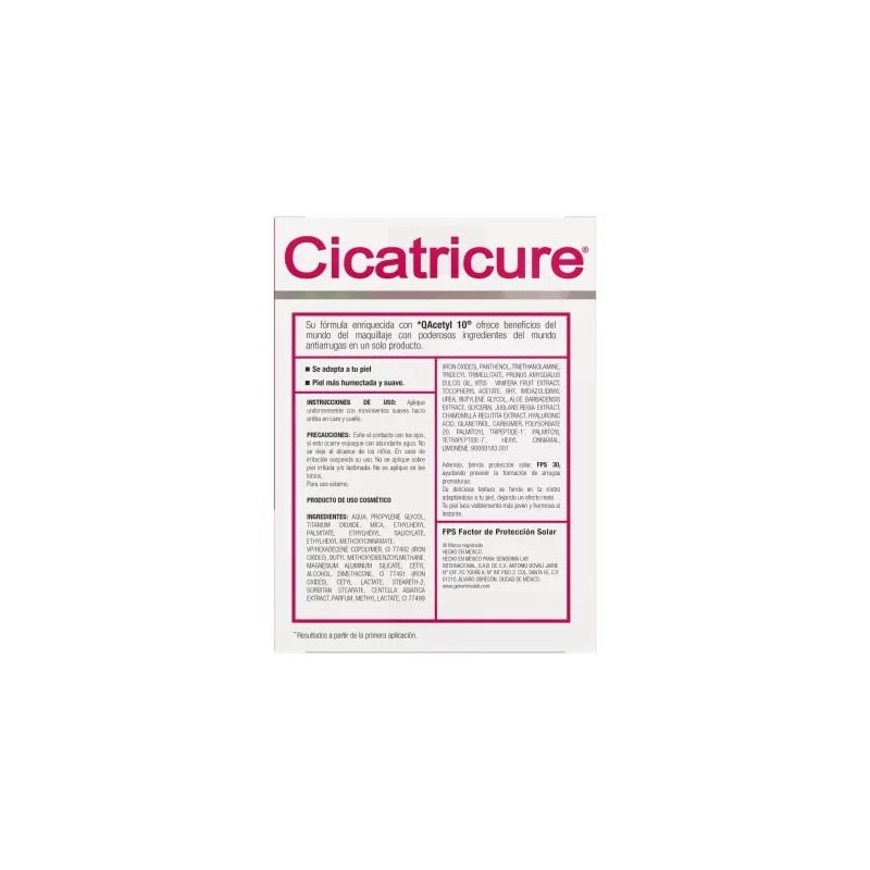 Cicatricure Maquillaje Color Inteligente Fps 50+ 30ml