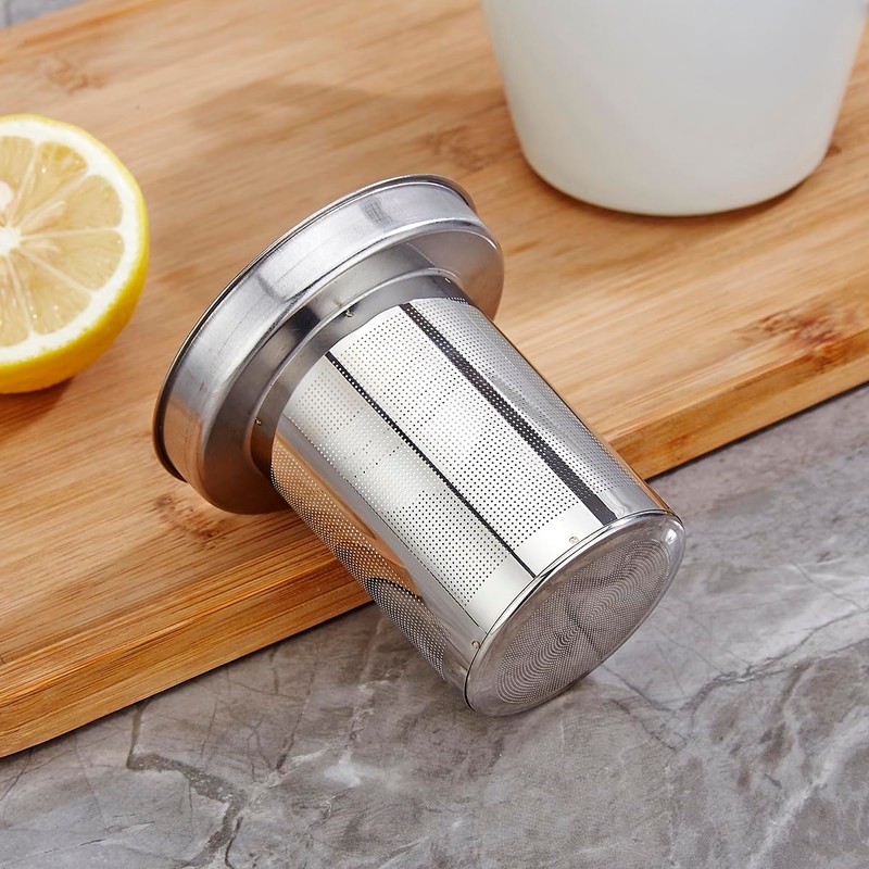 SANQIAHOME 2000ml stainless steel antique style teapot,with Infuser, thickened boiling