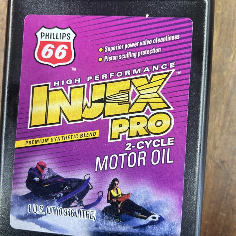 Injex Pro 2 Cycle Oil Phillips 66 Motor Oil 1