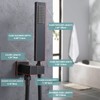 Hand-held Shower Head Set - Oil Rubbed Bronze Brass Handheld