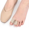 HSUYUN 6 Stück Zehenkorrektor, Zehenspreizer Hallux Valgus mit Doppelloch, Atmungsaktiver