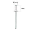 Blind Rivet Mechanical Connection 304 Stainless Steel Rivet Nut Dome