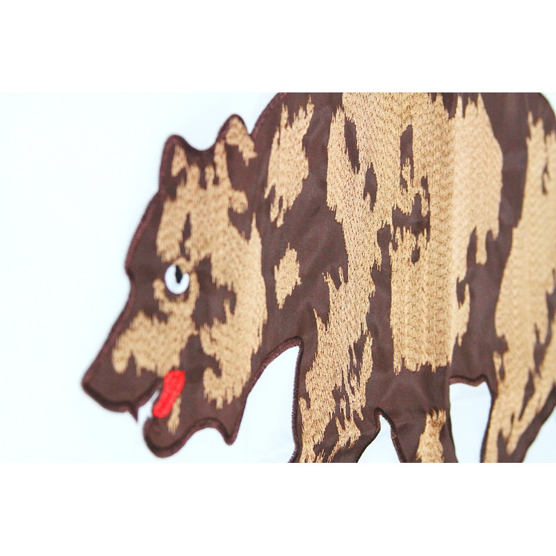 Flags Imp Emb California Single Sided Flag 3x5ft Embroidered, Multi