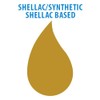 Zinsser 301 Bulls Eye Shellac Traditional Finish & Sealer, Gallon,