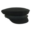 Breton Cap, black, 7 1/4