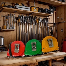 Unbranded Set Of  3 Retractable Tape Measure 16FT/ 5m  Measurement Tape US NEW 3 Colors US