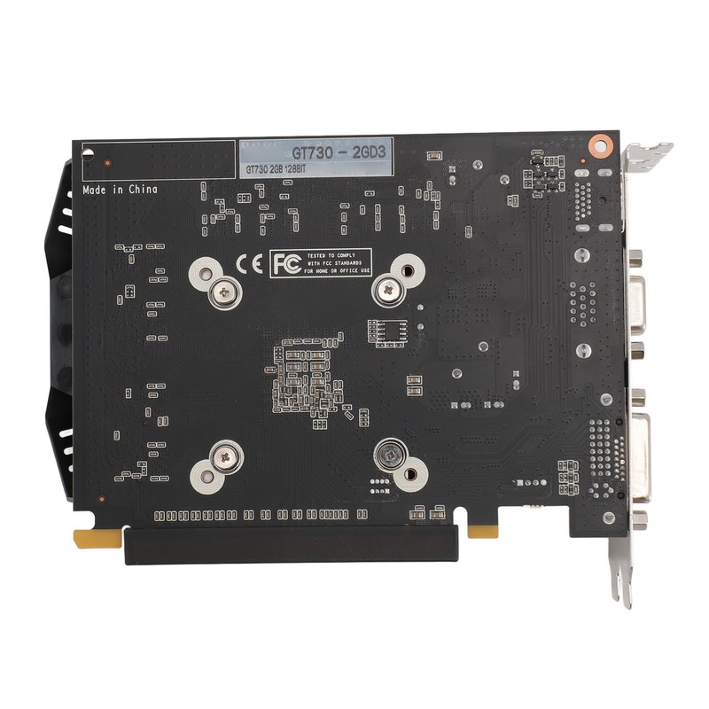 GT730 2GB DDR3 128bit Gaming Graphics Card 2560x1600 Resolution PCI