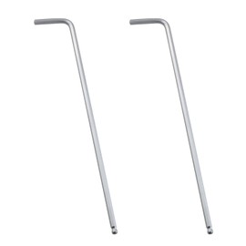 YHXiXi 2PCS 3/32'' Internal Hexagonal Ball End Hex Key Allen Wrench Wrench L Shaped Long Arm Repairing Tool Hex Key Wrench L Shaped Ball End Allen Wrench