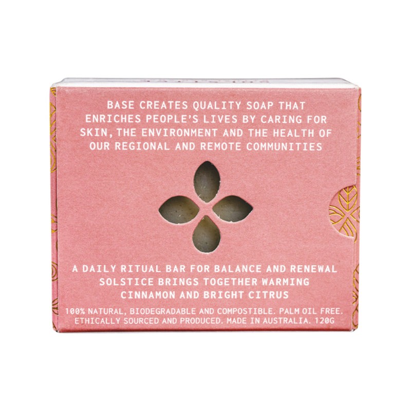 Base (Soap With Impact) Soap Bar Solstice Ritual (Boxed) 120g