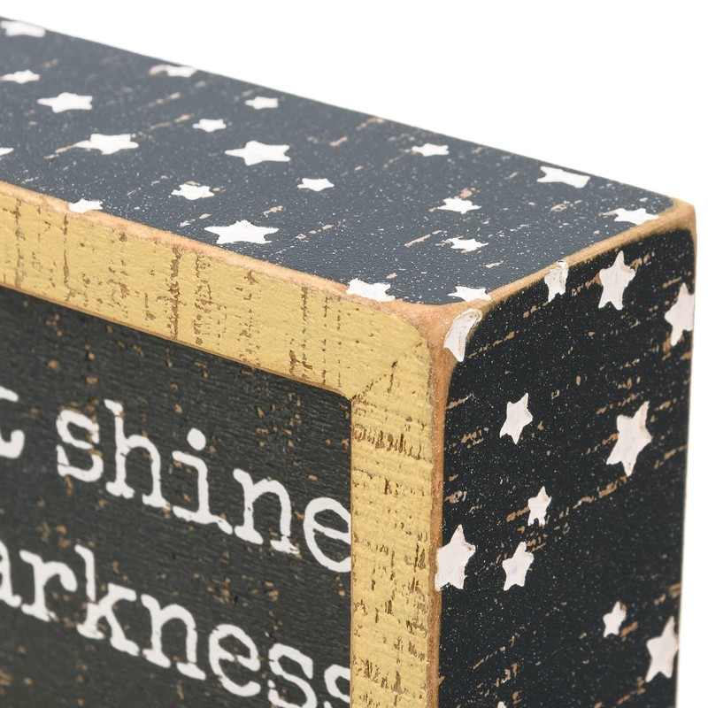 Primitives by Kathy Stars Can't Shine Without Darkness Decorative Insed