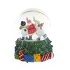 Musical Polystone Water Glass Christmas Snow Globe Cute Snowman (1,