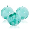 MAITREYA Tie dye Rustic Round Pillar Candles-Unscented Decoration Candles Set