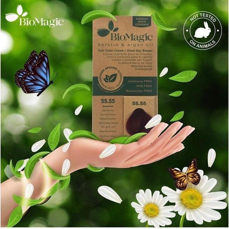 Bio Magic Hair Colour Cream Black 1.00