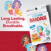 BioSwiss Bandages, Mermaid Shaped Self Adhesive Bandage, Latex Free Sterile