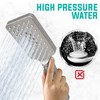 Metpure Handheld Shower Head with Easy Clicker for Multiple Sprays.