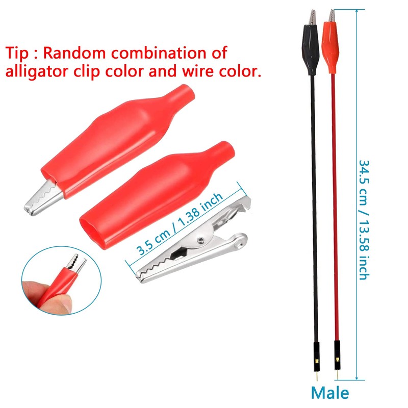 Minidodoca 560 Pieces Jumper Wire Kit 14 Lengths Assorted Preformed