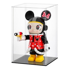 Huijintao Acrylic Display Case/Display Case/Display Box for Figures, Collectibles, Self-Assembly (10 x 10 x 15 cm)