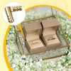 20Pcs Brass Barrel Hinge Hidden Invisible Concealed Hinges 20x4mm Hidden