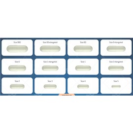 DR T&T 200 Empty gelatin gelatine Capsules,capsule gold golden for size 0 size0