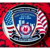 9/11 New York FDNY Fire Department Colorized Challenge Art Coin