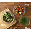 ヨシカワ(Yoshikawa) レンジボウル クリア 3pcs (17・19・21cm) SJ1229