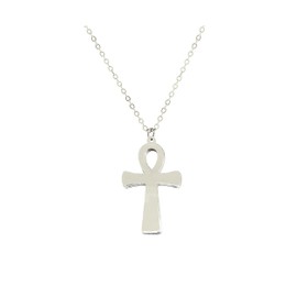Only faith Cross Necklace for Women Stainless Steel Cross Pendant 45cm with Envelope or Gift Box Standard Stainless Steel Not Applicable, Stainless Steel, Not Applicable