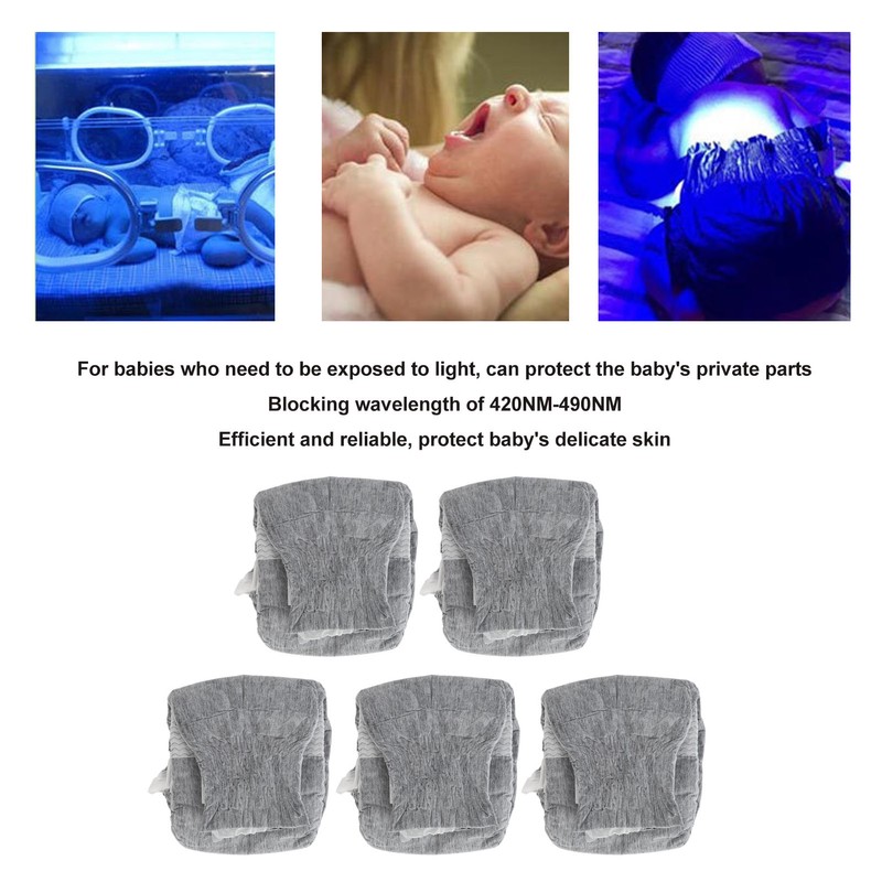 5PCS Light Protection Diapers 420NM To 490NM Light Blocking Newborn