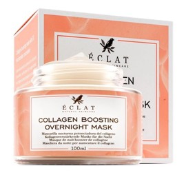 Eclat Collagen Boosting Overnight Mask Anti Aging Plumping Reduces Wrinkle 100ml