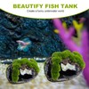 Swirge Betta Broken Barrel Decor Fish Tank Accessories, Resin Fish