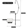 REDCAMP Swivel Campfire Grill Lamp Rack Set, Multipurpose Heavy Duty
