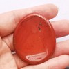 Bacatgem Bacatgem- Natural Red Jasper Water Drop Chakra Thumb Worry